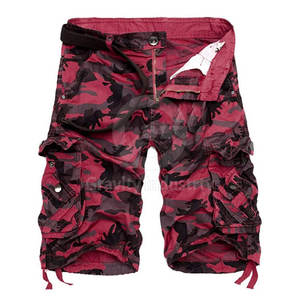 Pantalones cortos cargo de algodón con logo personalizado para hombre, talla adulta, fabricados en Pakistán, pantalones cortos cargo para hombre - Product Image 4