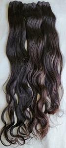 Doux soyeux indien unique Remy cheveux vierges naturels cheveux raides non traités indien du sud Remy cheveux raides vague profonde - Product Image 2