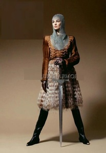 Capucha de Malla de Aluminio, Estilo Moderno y Antiguo, para Cosplay de Caballera, Muskan Malik - Product Image 4
