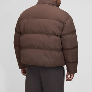 Chaqueta Acolchada de Burbujas al por Mayor, Abrigo de Invierno con Cuello Alto, Acolchado Grueso, Ropa de Moda Cálida, Fabricante Mayorista Personalizado - Product Image 3