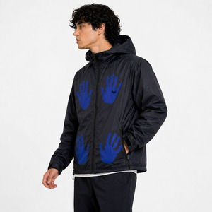 Fabricant de vêtements personnalisés, streetwear thermochromique, veste coupe-vent réactive à la chaleur et à l'eau, imperméable, pour hommes - Product Image 3