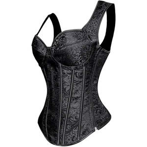 Corsets en cuir pour femmes, modelants, avec doublure brodée, fins, sans coutures, respirants, design sexy, service OEM - Product Image 2