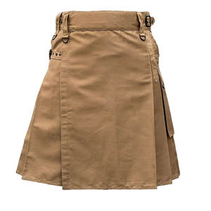 Kilt écossais kaki utilitaire pour homme – Vente en gros – Style moderne des Highlands – Meilleure vente 2026 - Product Image 4