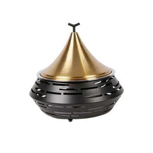 Casserole en métal de qualité supérieure au design attrayant pour la maison et les fêtes, couleur noir et or - Product Image 6