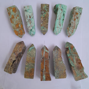 Wholesale High Quality Natural Indonesia Smithsonite <b>Tower</b> Size 95mm Gemstones HandiCrafts Healing <b>Crystal</b> - Product Image 3