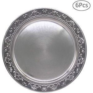 Assiette de présentation en laiton martelé artisanal, style vintage, en métal, décorative, ronde, pour table, fête de Noël, rustique, sous-assiette - Product Image 4