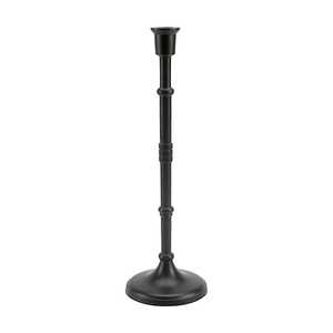 <b>Black</b> Grandeur Aluminum <b>Candlestick</b> Holder with Eco-Friendly Portable Design Handmade for Home Decoration - Product Image 4