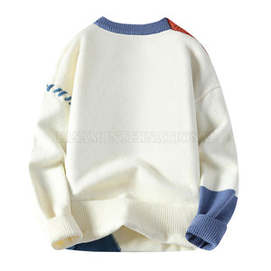 Pull en tricot de haute qualité fabriqué au Pakistan pour hommes, couleur unie, pull décontracté, pull en tricot - Product Image 2