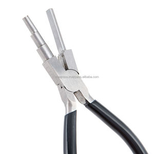 Pince à bec rond en acier inoxydable de haute qualité à 3 niveaux pour la fabrication de bijoux - Product Image 2