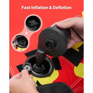 Tubi Gonfiabili Trainabili per 2 Persone, Capacità 340 libbre, per Sport Acquatici e Nautica - Product Image 4