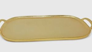 Linea Exports Inc LE-F111677 Bandeja de Hielo y Vajilla Moderna de Metal Antiadherente Ecológica en Stock desde Uttar Pradesh - Product Image 1