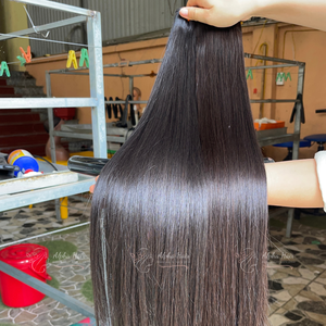 Extensiones de pelo humano virgen trama Genius cabello liso hueso más barato precio de fábrica vietnamita N ° 1 mejor calidad encaje HD - Product Image 4