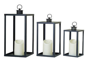 Farol de Vela de Metal Dorado y Vidrio Estilo Europeo para Decoración de Bodas y Hogar al Mejor Precio - Product Image 3