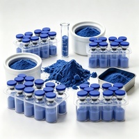 WV GHK-Cu Tripeptide-1 de Cuivre Haute Pureté (99%-99,9%) Matière Première Cosmétique en Poudre CAS 89030955 C14H21CuN6O6 EINECS 13080686262