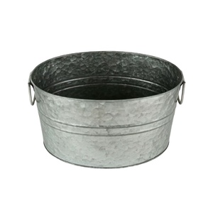 Refroidisseur à boissons en métal poli moderne, seau à glace, bac à vin pour restaurant, fête, bar à domicile et stockage de boissons festives - Product Image 1