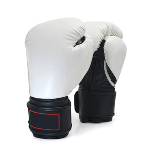 Gants de boxe MMA en cuir véritable de haute qualité OEM, anti-humidité, fermeture auto-agrippante, impression de logo personnalisée, nouveauté - Product Image 1