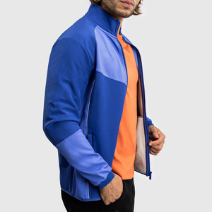 Chaquetas Cortavientos de Diseño Personalizado al por Mayor, Chaqueta Impermeable con Capucha y Cierre para Hombre, Tallas Grandes, para Actividades al Aire Libre - Product Image 4