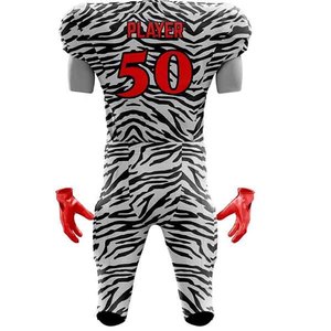 New Design Customized American Football Jersey Breathable Plus Size Uniform Sportswear 100% Polyester Short Anti-Bacterial - Product Image 6