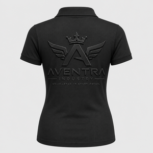 เสื้อโปโลผู้หญิงแฟชั่น ดีไซน์สวย ผลิตจากผ้าคอตตอนผสมเนื้อนุ่ม คอเสื้อแข็งแรงทนทาน - Product Image 4