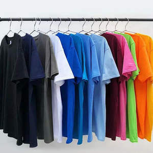 Camisetas de Verano 100% Algodón al por Mayor, Manga Corta, Corte Holgado, Impresión Digital Personalizada, Camisetas de Pareja a la Moda, Color Personalizado - Product Image 1