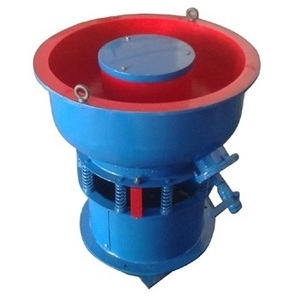 Machine de découpe de pierres précieuses en acier inoxydable, machine de finition vibrante pour formes irrégulières (85 kg) pour la fabrication de bijoux, couleur bleu rouge - Product Image 1