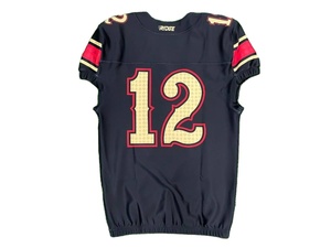 Maillot de football américain personnalisé 100% polyester extensible pour hommes adultes respirant anti-UV séchage rapide entraînement court taille plus - Product Image 2