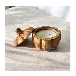 Portavelas de madera con diseño personalizado al por mayor - Product Image 5