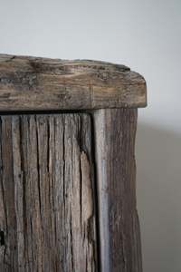 Armoire de salon en chêne massif, meuble de rangement moderne, fait main, écologique, brossé, à deux portes, décoration intérieure - Product Image 3