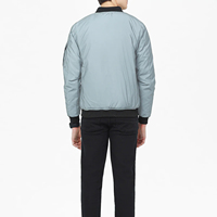 Nouvelle veste bomber vintage à revers de style américain pour homme, coupe ample et décontractée, style baseball, polyvalente