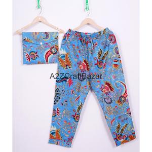 Ensemble de pyjamas d'hiver de luxe pour femmes, 100% coton, vêtements de nuit confortables, col confortable, vêtements de nuit OEM personnalisés - Product Image 3