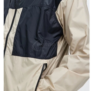Chaqueta Cortavientos Personalizada para Hombre, con Cremallera Completa, Exterior de Lona, Impermeable, Ecológica, Lisa, con Capucha, Ropa de Calle, Prenda de Invierno - Product Image 5