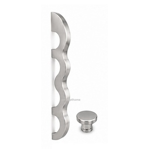 Poignée de tiroir et de commode ondulée unique en laiton massif de qualité supérieure, réglable, pour un décor intérieur luxueux - Product Image 6