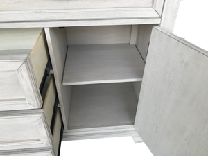 Tocador de maquillaje de madera blanca de diseño moderno con almacenamiento para dormitorio Hotel Villa uso en almacén - Product Image 4