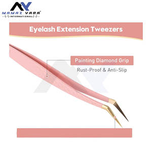 แหนบต่อขนตาแบบพรีเมียม สีสันตามสั่ง คุณภาพสูง ปลายไฟเบอร์จับถนัดมือ - Product Image 4