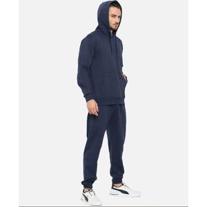 Survêtement décontracté pour hommes en molleton 100 % coton, idéal pour la randonnée et le sport, avec plusieurs poches cargo – Prix usine, vente en gros - Product Image 2