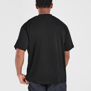 T-shirt pour homme 100% coton, streetwear personnalisé, tissu tricoté imprimé, fabrication de t-shirts sur mesure - Product Image 2