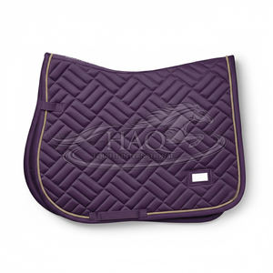 Tapis de selle matelassé de petite taille pour chevaux, ensemble d'équipement d'équitation pour dressage, vêtements équestres - Product Image 1