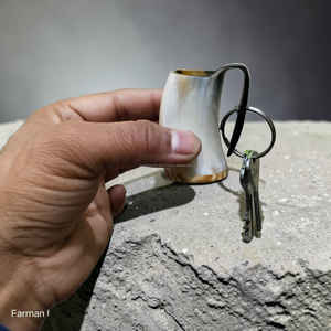 Llavero de Lujo con Diseño Vikingo, Ecológico, a Prueba de Fugas, en Forma de Cuerno Pequeño, Coleccionable, para Camping, a Precio Económico - Product Image 4