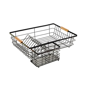 High Quality Kitchen Accessories <b>Dish</b> Drainer Rack Tray and <b>Utensil</b> Holder Home Storage Drainer Rack - Product Image 2