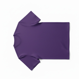 Camiseta Oversize de Algodón Grueso con Hombros Caídos, Estilo Urbano, Lisa, con Logo Personalizado, de Alta Calidad para Hombre - Product Image 4