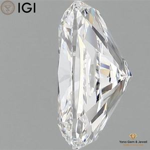 Diamante Cultivado en Laboratorio con Certificación IGI, Color D, Claridad VS2, 2.00 Quilates, Corte Cojín, para Anillo de Compromiso de Lujo - Product Image 4