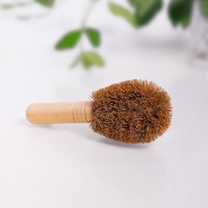 Home cleaning wash tool coconut fiber scrubber cheap cost eco friendly coco coir <b>scrubbing</b> <b>brush</b> - Product Image 2