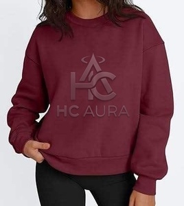 Sudadera de Forro Polar Oversize de Cuello Alto para Mujer de Alta Calidad, con Logo Personalizable, Venta al por Mayor, Estilo Casual y Urbano de Calidad Premium - Product Image 1