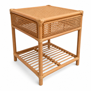 Mesas auxiliares de ratán ecológicas, mesa de centro de gran calidad con almacenamiento, muebles modernos para el interior del hogar - Product Image 6