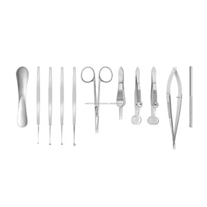 ชุดเครื่องมือผ่าตัดโรคชาลาซิออน 11 ชิ้น ชุดอุปกรณ์ผ่าตัดตา วัสดุสแตนเลส ได้รับการรับรองมาตรฐาน CE ISO จากผู้ผลิตชั้นนำ - Product Image 1