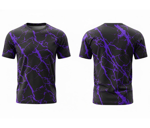 เสื้อยืดซับลิเมชั่นแบบกำหนดเอง ผ้าแห้งเร็ว |   ไซส์ผู้ชาย ผู้หญิง และเยาวชน |   ชุดกีฬาฝึกซ้อมน้ำหนักเบา แห้งเร็ว ขายส่ง - Product Image 2