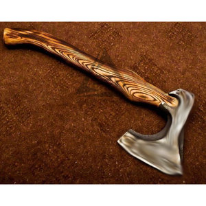 Hacha con mango de madera de alta calidad hecha en Pakistán, herramienta de corte con espiga plana, venta al por mayor y precio económico - Product Image 4