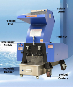 Industrial Crusher Machine for Plastic / <strong>Rubber</strong> / Wood Waste Recycling - Product Image 2