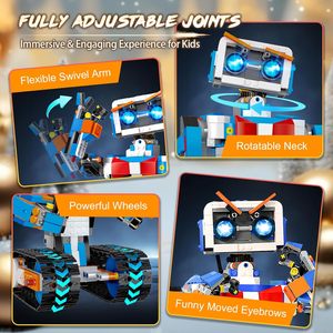 Juguetes de Construcción de Robots STEM para Niños, Juguete Científico de Robótica para Niños de 8 a 12 Años, Robot con Control Remoto y Aplicación, Juguete Educativo Recargable - Product Image 2