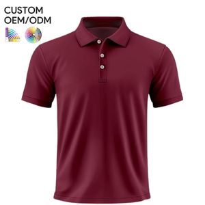 Chemise décontractée en coton respirant pour homme, manches courtes, tricotée, avec logo personnalisé imprimé par transfert thermique, support OEM/ODM - Product Image 4